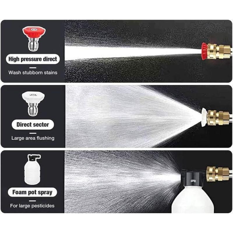 Pistolet de lavage auto électrique sans fil Pulvérisateur haute pression