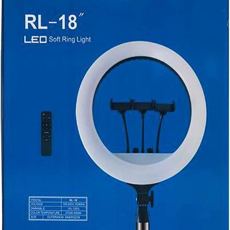 Anneau lumineux LED souple RL-18 pouces