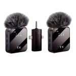 Microphone 2 en 1 sans fil F11-2