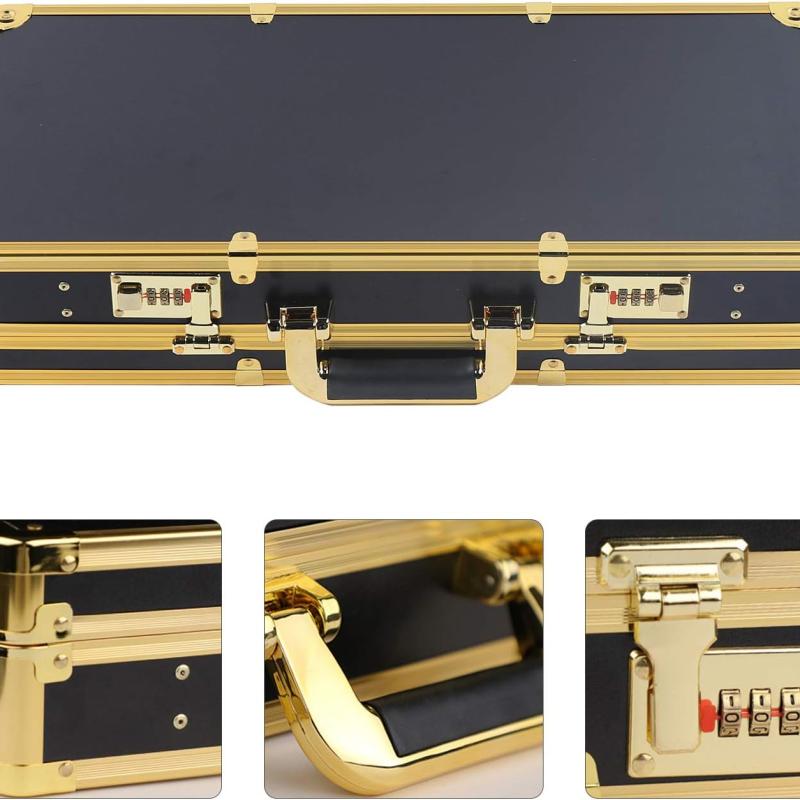 Mallette de Coiffure Professionnelle – Boîte de Rangement Portable pour Tondeuses, Ciseaux et Accessoires de Barbier