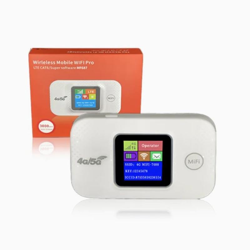 Routeur WiFi 4G Lte, 150Mbps, sans fil, portable, 3000mAh, modem de poche pour carte SIM