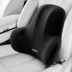 Oreiller de cou pour voiture en mousse à mémoire – Soutien respirant pour appuie-tête