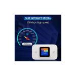 Modem routeur Mobile 5G / 4G LTE CAT6 WiFi 300Mbps avec carte SIM et écran 14h d'autonomie