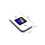 Modem routeur Mobile 5G / 4G LTE CAT6 WiFi 300Mbps avec carte SIM et écran 14h d'autonomie