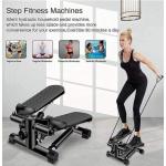 Stepper compact avec bandes élastiques – Parfait pour sculpter votre corps et brûler les calories à domicile