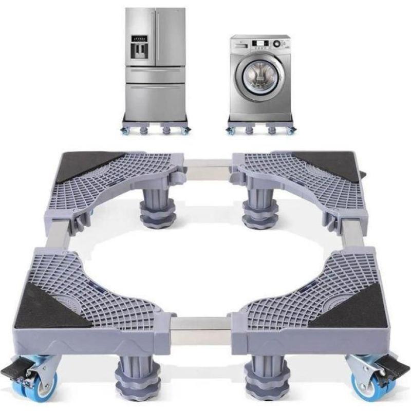 Support mobile à roulettes pour machine à laver, réfrigérateur