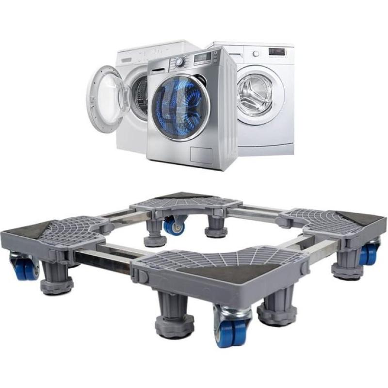 Support mobile à roulettes pour machine à laver, réfrigérateur