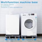 Support mobile à roulettes pour machine à laver, réfrigérateur