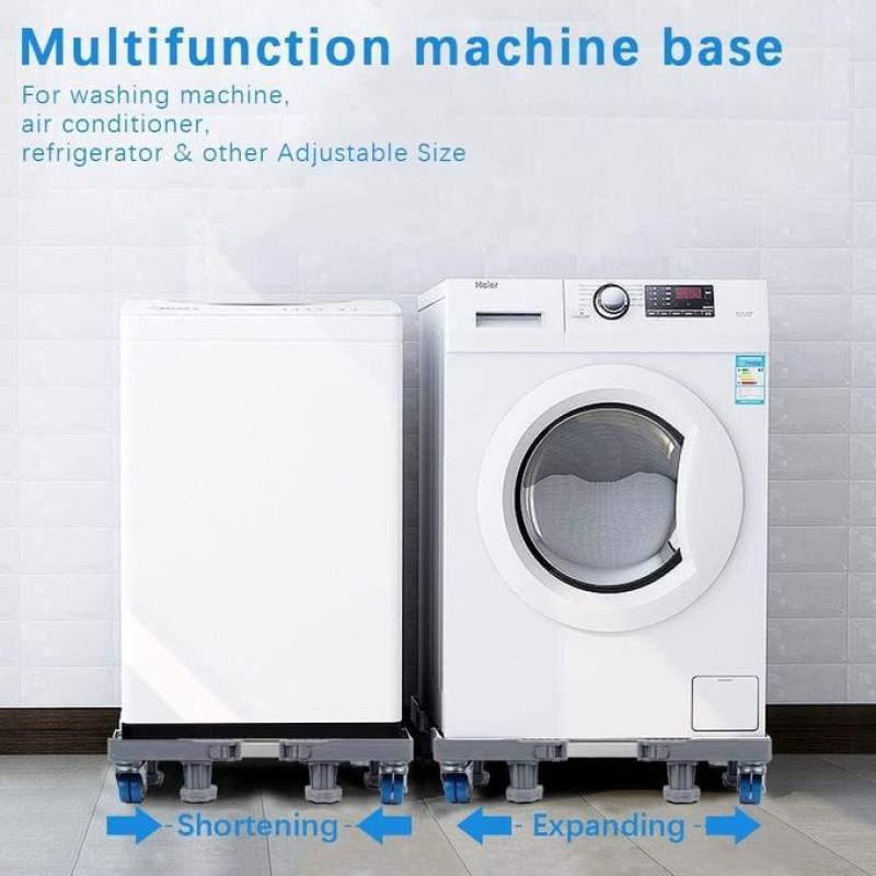 Support mobile à roulettes pour machine à laver, réfrigérateur