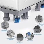 Support mobile à roulettes pour machine à laver, réfrigérateur