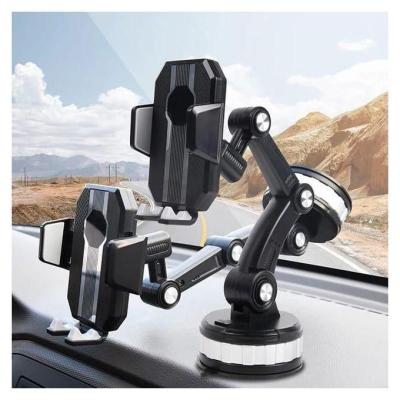 Support Téléphone Voiture Universel avec Ventouse 360° et Mécanisme de Verrouillage